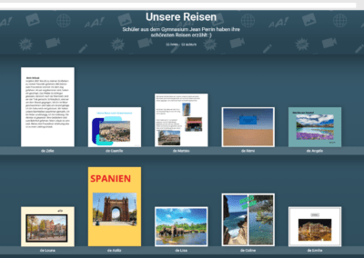 Unsere Reisen : des albums photos de voyages en allemand