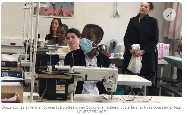 Ouverture d’une nouvelle formation au LP Goussier : le « Titre Professionnel Couturier en atelier Mode et Luxe »