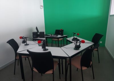Un studio radio au lycée Jean Perrin
