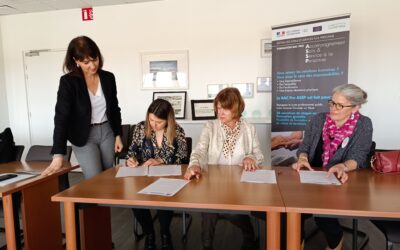 Signature d’un partenariat entre le LP Goussier et 2 résidences séniors locales